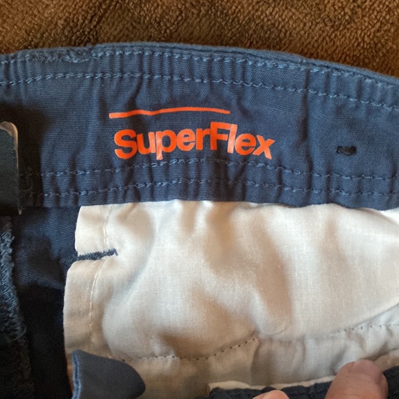 Young man’s blue cargo shorts by Urban Pipeline. - Picture 12 of 12